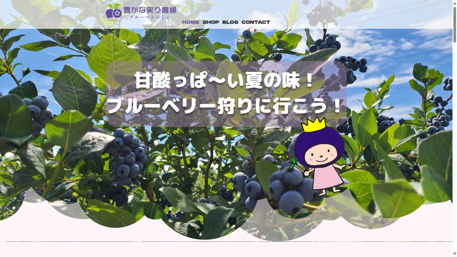 ブルーベリーlov./豊かな実り農縁　様